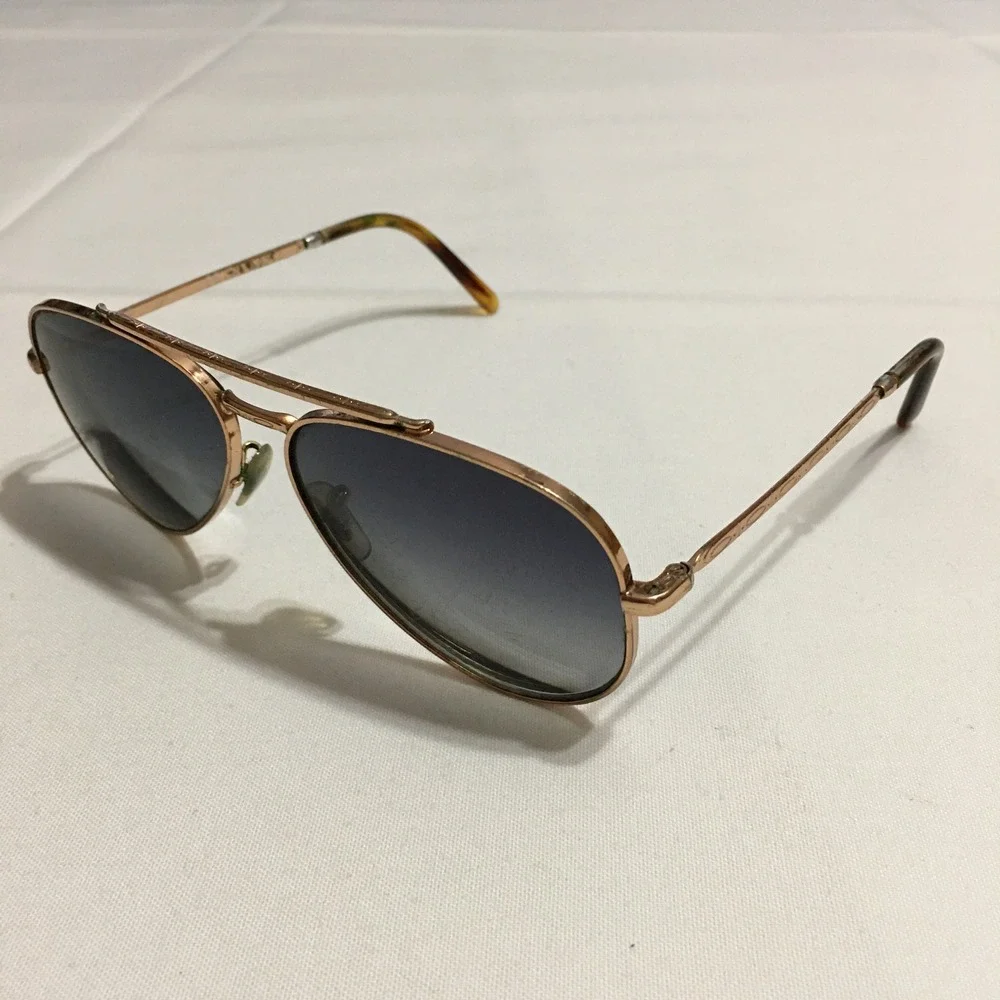 Ray-Ban RB3625 New Aviator 9202/3F Sunglasses Unisex 58mm Gold Blue Italy
